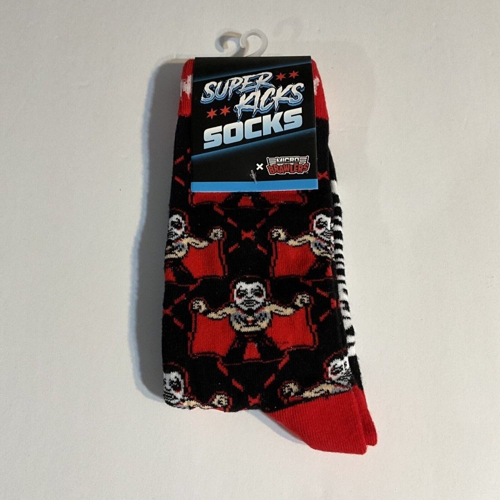 Danhausen (Wrestling Socks) Super Kicks Socks - One Pair. Pro Wrestling Tees PWT